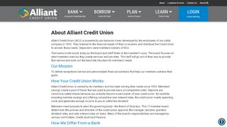 
                            6. Banking : Alliant Credit Union