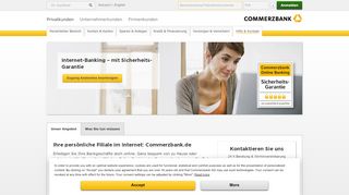 
                            9. Banking im Internet – für Sie haben wir online immer ...