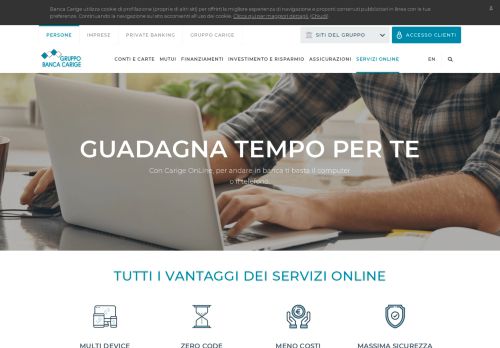 
                            7. Banking Online - Gruppo Carige