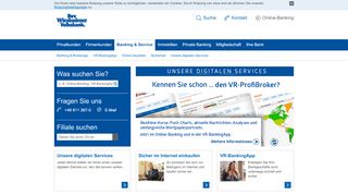 
                            6. Banking & Service - Ihre Wiesbadener Volksbank - wvb.de
