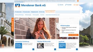 
                            1. Banking & Service - Mendener Bank eG