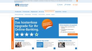 
                            3. Banking & Service - Raiffeisenbank im Kreis Calw eG