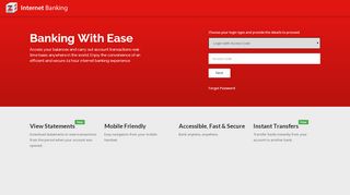 
                            6. Banking With Ease - Login - Zenith Internet Banking