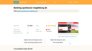 
                            5. Banking.sparkasse-magdeburg.de: Internet-Filiale ...