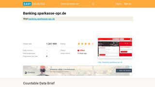 
                            6. Banking.sparkasse-opr.de: Internet-Filiale - …