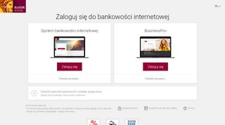 
                            4. Bankowość internetowa - Alior Bank