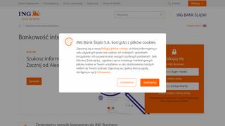 
                            4. Bankowość internetowa | ING Bank Śląski - Strona 1