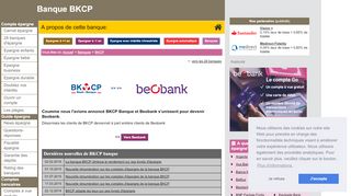 
                            7. Banque BKCP: devient Beobank | meilleur-taux-epargne.be