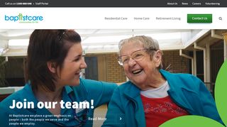 
                            1. Baptistcare's Careers Portal | Baptistcare WA