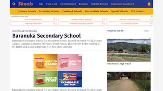 
                            9. Baranuka Secondary School | Phone, Email & Directions - Skools