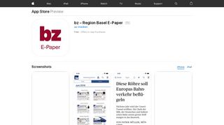 
                            4. Basellandsch. Zeitung E-Paper on the App Store - iTunes - Apple