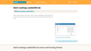 
                            2. Basf-coatings.uweb2000.de server and hosting history
