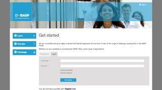 
                            8. BASF E-Recruiting | Get started