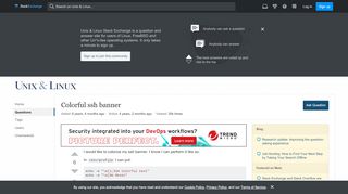 
                            9. bash - Colorful ssh banner - Unix & Linux Stack Exchange
