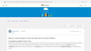 
                            2. Basic UI customization in the new Self Service Portal (HTML5 ...