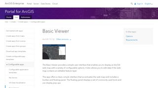 
                            9. Basic Viewer—Portal for ArcGIS | ArcGIS Enterprise