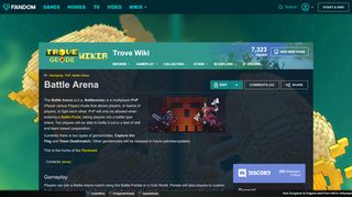 
                            1. Battle Arena | Trove Wiki | FANDOM powered by Wikia