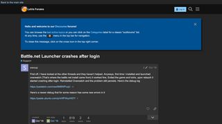 
                            4. Battle.net Launcher crashes after login - Support - Lutris Forums