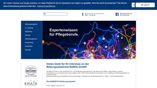 
                            8. BaWiG | Bildungsakademie und Wissenschaft im Gesundheitswesen