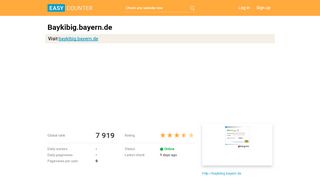 
                            3. Baykibig.bayern.de: Login - Easy Counter