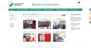 
                            2. Bayreuth University Library