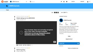 
                            8. BBM Channels - reddit