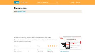 
                            5. Bbnsms.com: Bulk SMS Gateway, API and Website for Nigeria ...