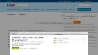 
                            1. BCR - 24 Banking (Internet, Mobile şi Phone Banking)