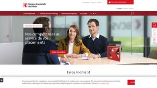 
                            9. bcvs.ch - Banque cantonale du Valais :: Accueil