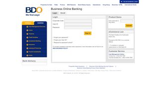 
                            10. BDO Unibank, Inc. - Business Online Banking