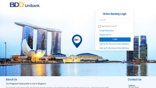 
                            5. BDO Unibank Online Banking: Online Banking Login