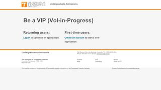 
                            10. Be a VIP (Vol-in-Progress) - govols.utk.edu