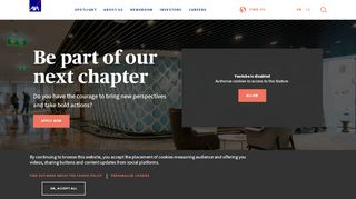 
                            3. Be part of our next chapter | AXA