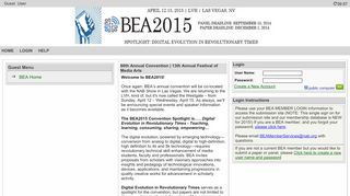 
                            9. BEA 2015 - Academic - Convention - All Academic, Inc.