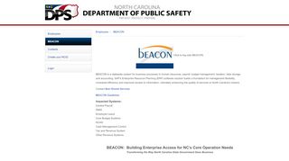 
                            7. beacon - NCDPS - Employees