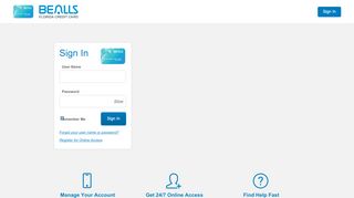 
                            4. Bealls Florida Credit Card - Manage your account - Comenity