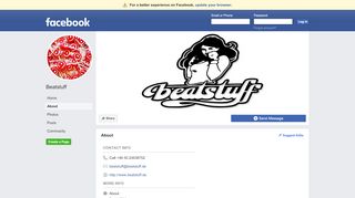 
                            5. Beatstuff - About | Facebook