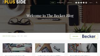 
                            7. Becker Pinnacle – Welcome to The Becker Blog