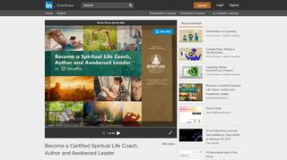 
                            5. Become a Certified Spiritual Life Coach, Author and Awakened Leader