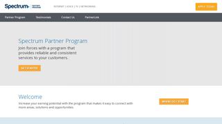 
                            1. Become a Channel Partner: Spectrum Channel Partner Program