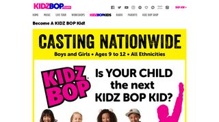 
                            1. Become A KIDZ BOP Kid! | KIDZ BOP