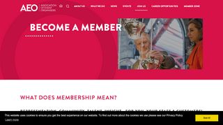 
                            7. Become a Member - AEO