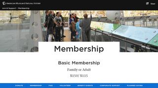 
                            8. Become a Member: Benefits | American Museum of Natural History