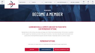 
                            2. Become a Member - USA Archery