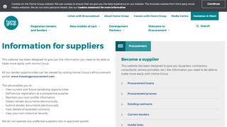 
                            1. Become a supplier - Home Group
