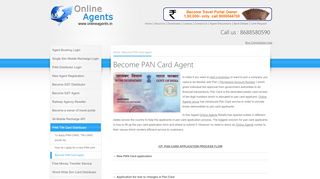 
                            8. Become PAN Card Agent