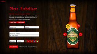 
                            3. Beer Labelizer: Create Homebrew Labels for Free
