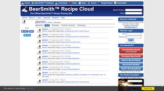 
                            9. Beer Recipe Cloud by BeerSmith - Homebrew Beer Recipes