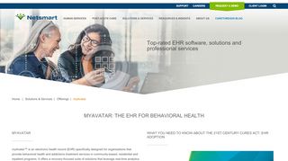 
                            5. Behavioral Health EHR | myAvatar | Netsmart