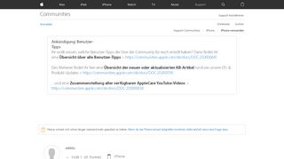 
                            6. Beim verbinden mit dem Apple ID Server is… - Apple Community